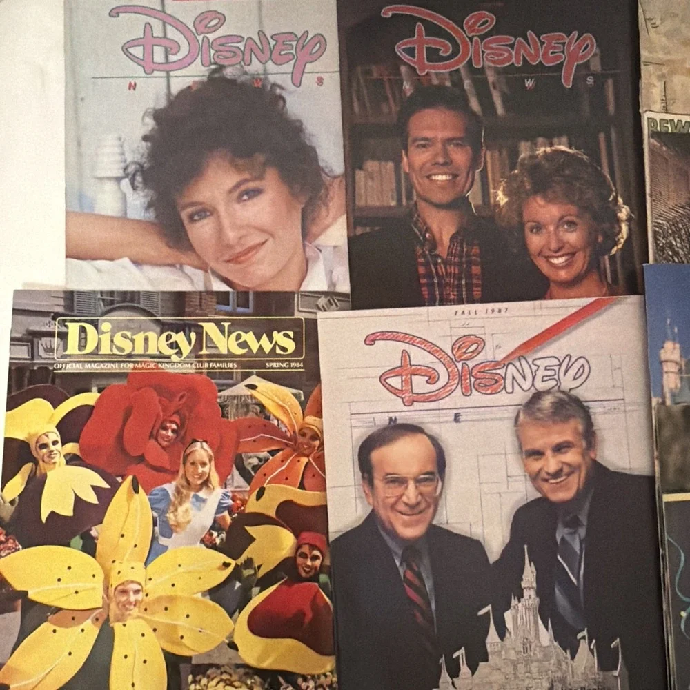 24 Disney News Magic Kingdom Club Magazines Lot 1973-1989 1990-1991 Disneyland - Picture 6 of 16